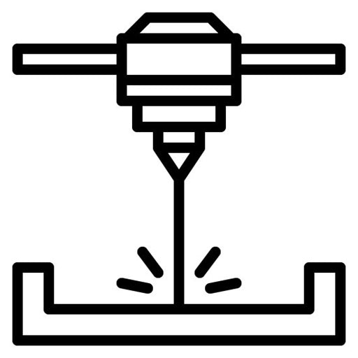 Powder Bed Fusion Icon