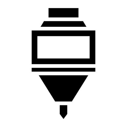 Print Head Glyph Icon | Additive Maufacturing