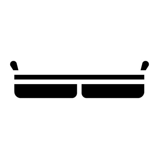 Crash Pad Glyph Icon