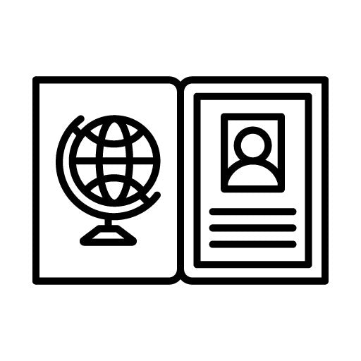 Open Passport Icon