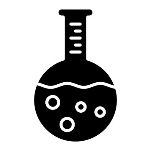 Beaker Glyph Icon