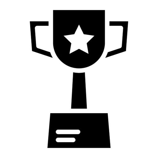 Trophy Glyph Icon | Job Fair