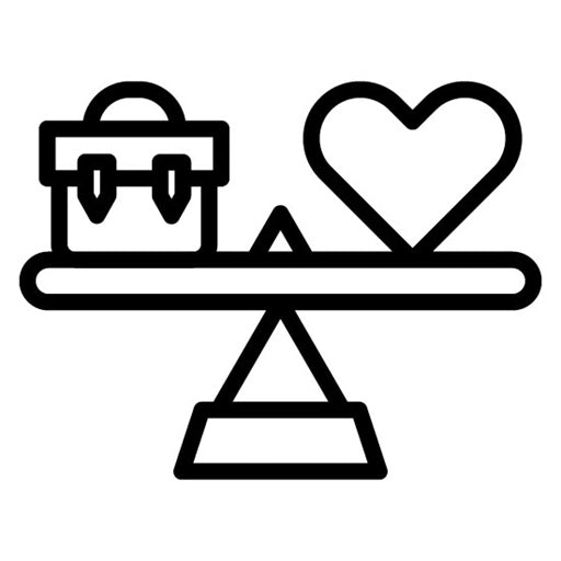 Work Life Balance Icon | Job Fair