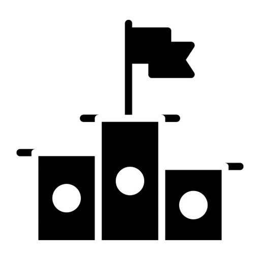 Competition Glyph Icon | Business Risks