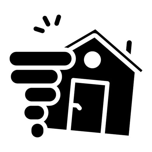 Natural Disasters Glyph Icon