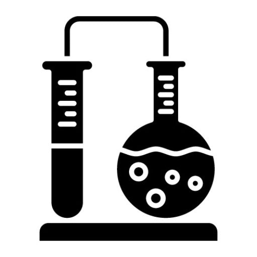 Mixing Chemical Glyph Icon