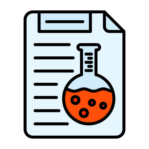 Lab Report Filled Icon