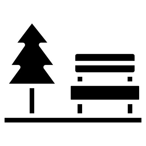 Outdoor Glyph Icon | Sun Protection