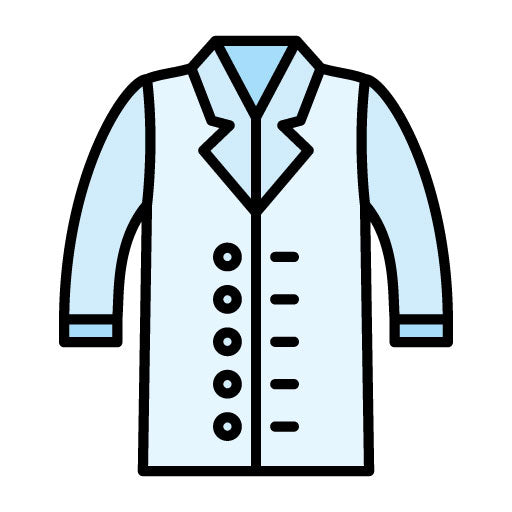 Lab Coat Filled Icon