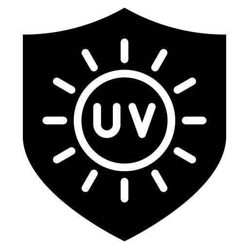 UV Protection Glyph Icon | Sun Protection