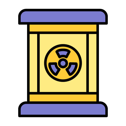 Nuclear Waste Filled Icon