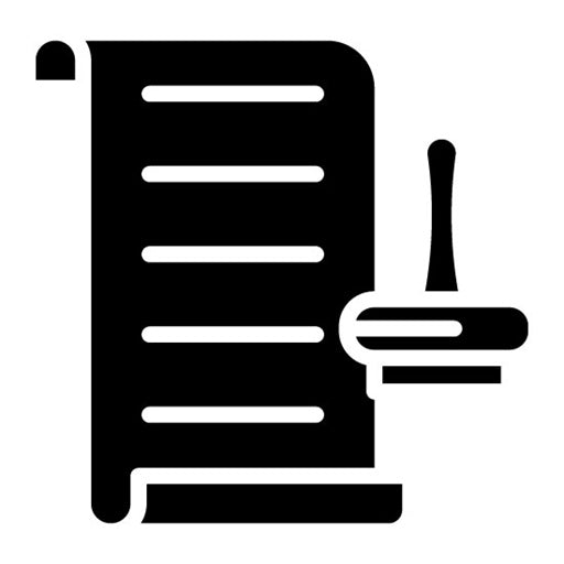 Accountability Glyph Icon | Organization