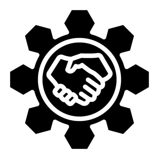 Collaboration Glyph Icon | Organization