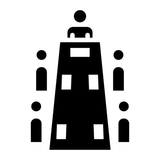 Meeting Glyph Icon | Organization