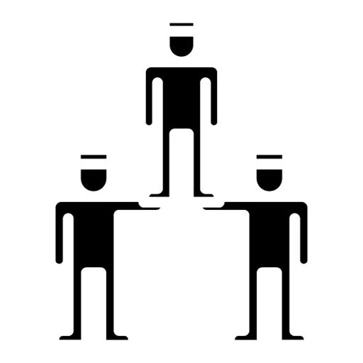 Team Building Glyph Icon | Organization