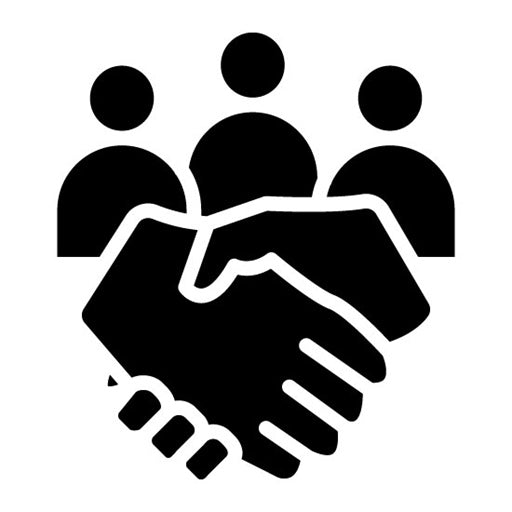 Teamwork Glyph Icon | Organization