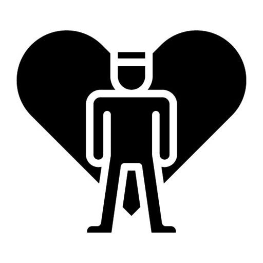 Wellness Glyph Icon | Organization