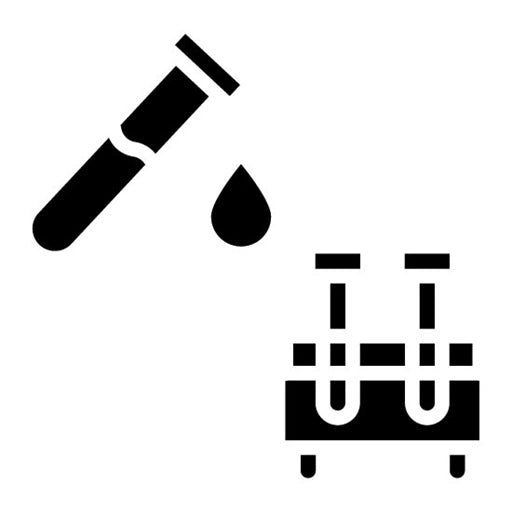 Blood Test Glyph Icon | Tuberculosis