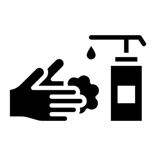 Handwashing Glyph Icon