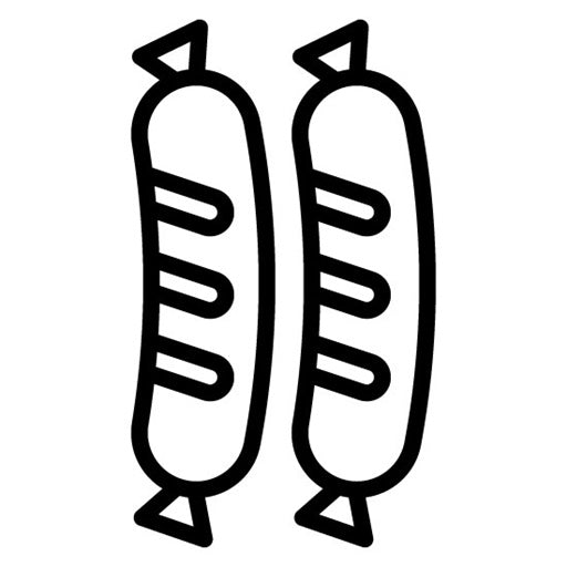 Breakfast Sausages Icon