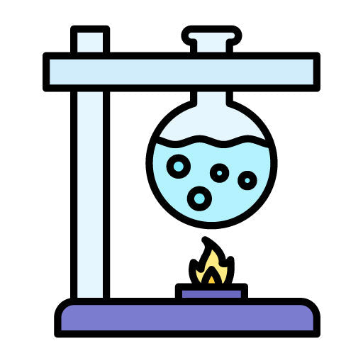 Bunsen Burner Filled Icon