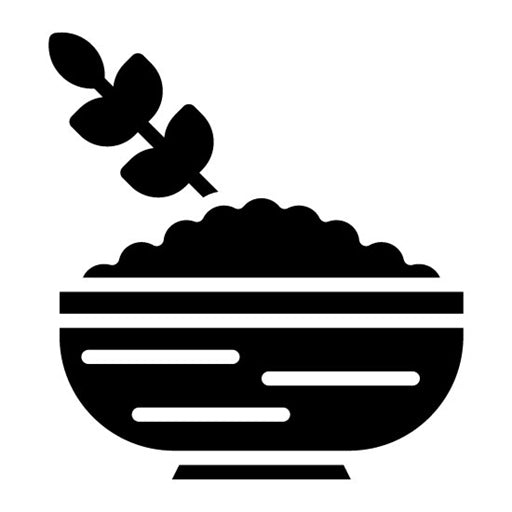 Oatmeal Glyph Icon
