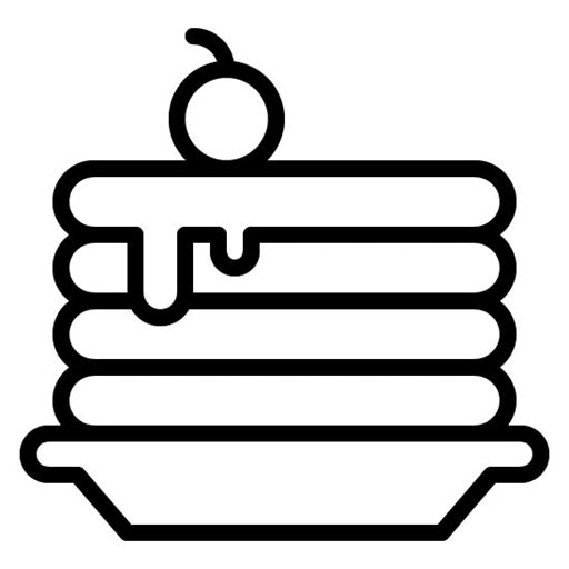 Pancake Stack Icon