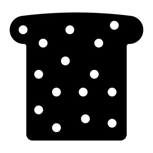 Toast Glyph Icon