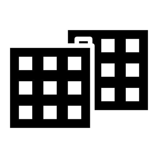 Waffle Glyph Icon | Brunch