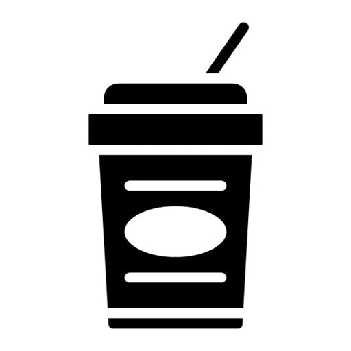 Yogurt Glyph Icon