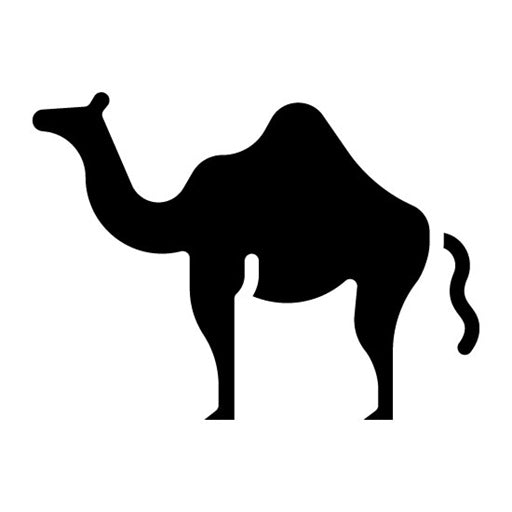 Camel Glyph Icon | Islamic New Year