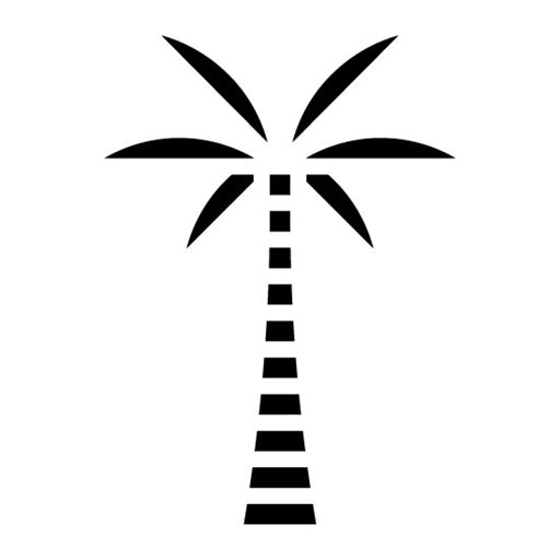 Date Palm Glyph Icon | Islamic New Year