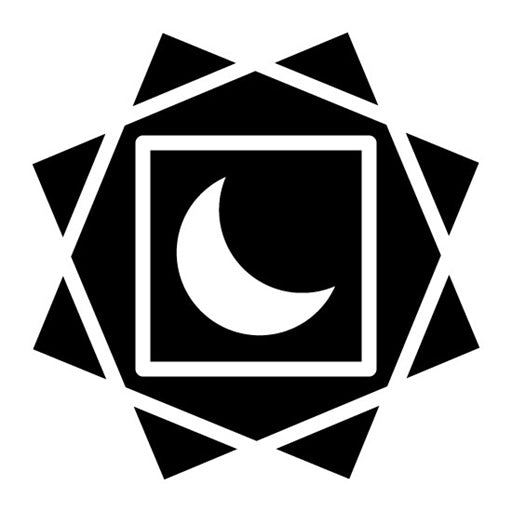 Islamic Art Glyph Icon