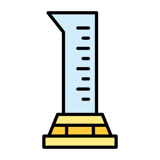 Graduated Cylinder Filled Icon