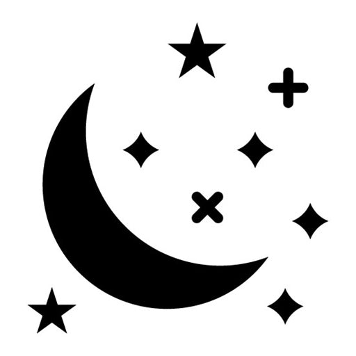 Night Sky Glyph Icon