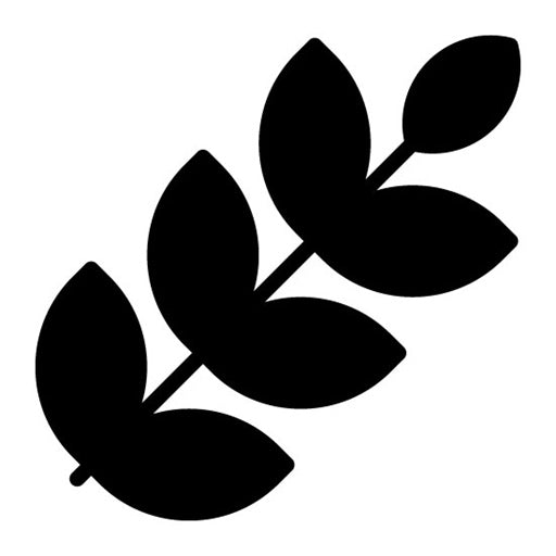 Olive Branch Glyph Icon