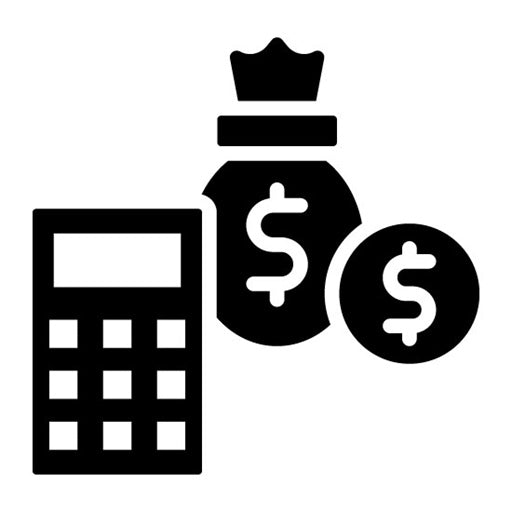 Budget Glyph Icon | Business Meeting