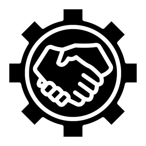 Collaboration Glyph Icon | Business Meeting