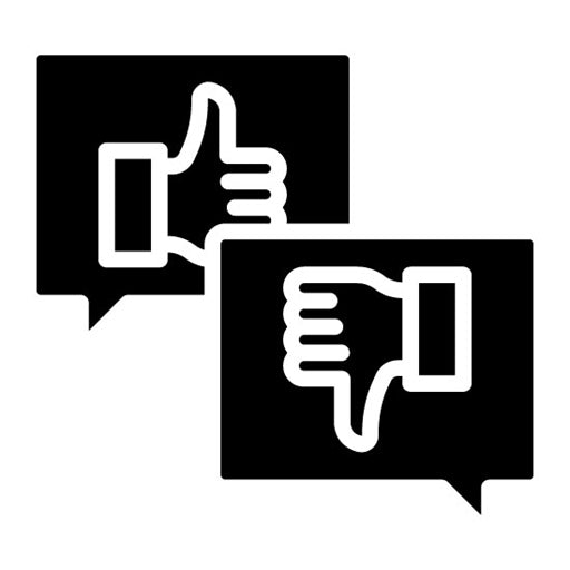 Feedback Glyph Icon | Business Meeting