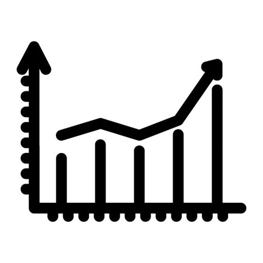 Graph Glyph Icon