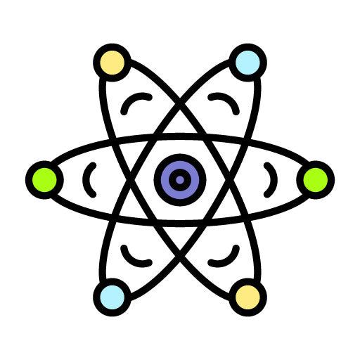 Atom Filled Icon