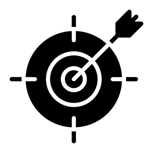 Target Glyph Icon | Business Meeting