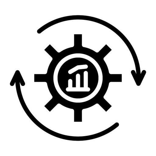 Continuous improvement Glyph Icon | Thought Leadership