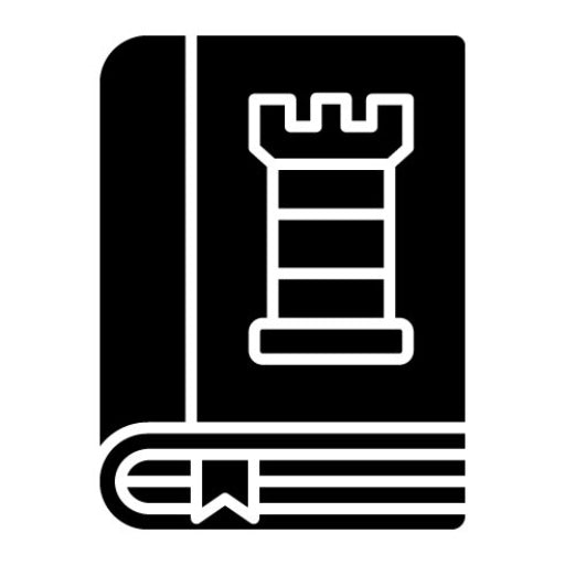 History Book Glyph Icon