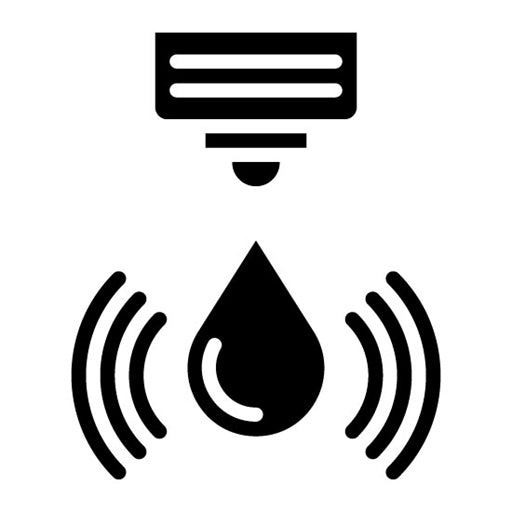 Water Sensor Glyph Icon