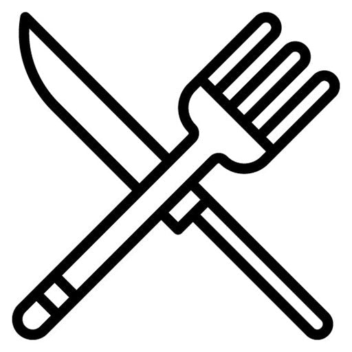 Crossed Fork and Knife Icon