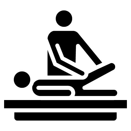 Physical Therapy Glyph Icon | Physical Wellbeing