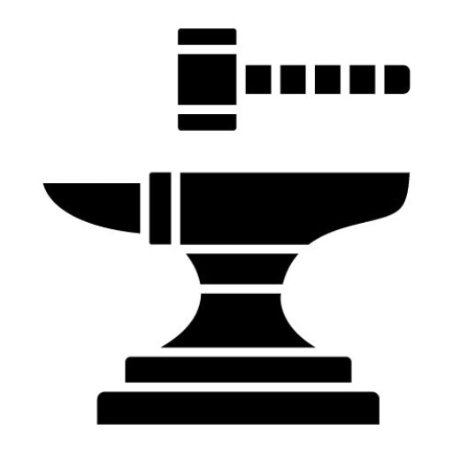 Anvil Glyph Icon