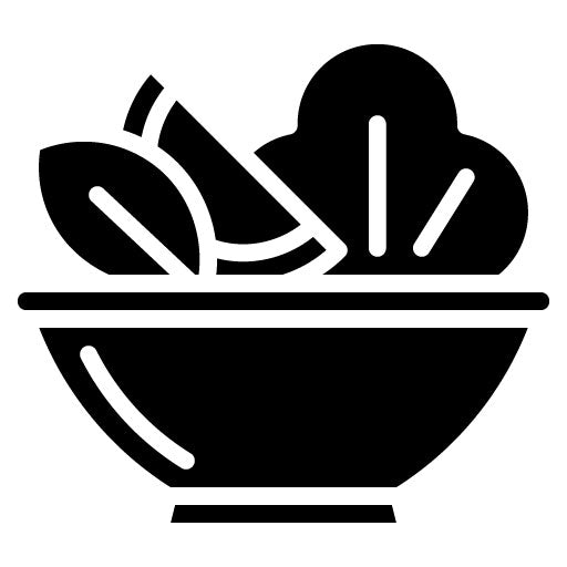 Salad Bowl Glyph Icon