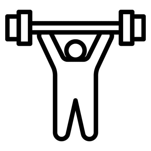 Weightlifting Icon | Physical Wellbeing